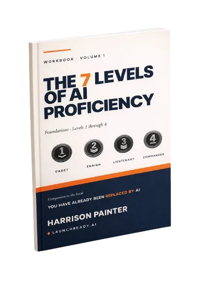 The 7 Levels of AI Proficiency Workbook, Volume 1: Foundations, by Harrison Painter