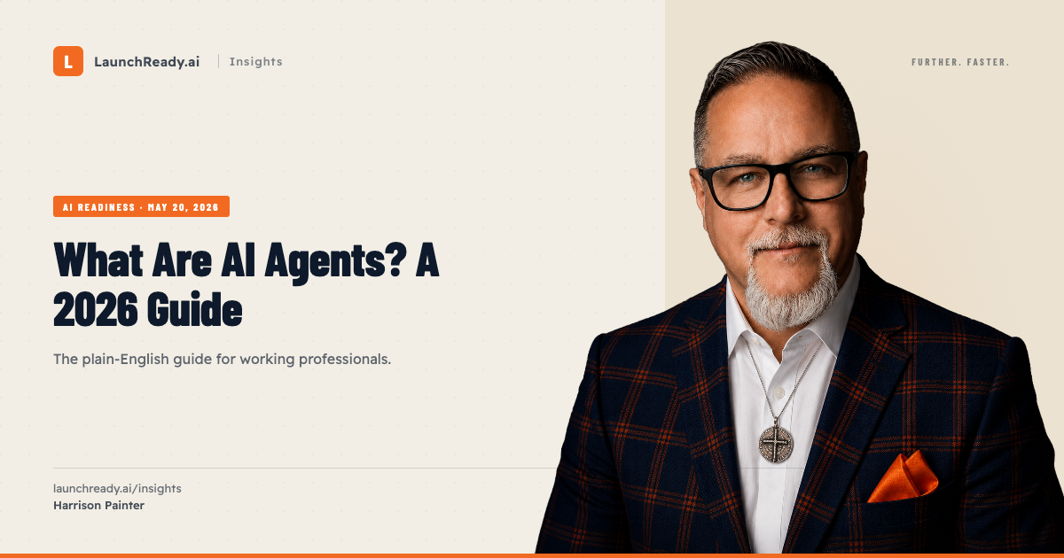 What Are AI Agents? A 2026 Guide for Professionals | LaunchReady.ai ...