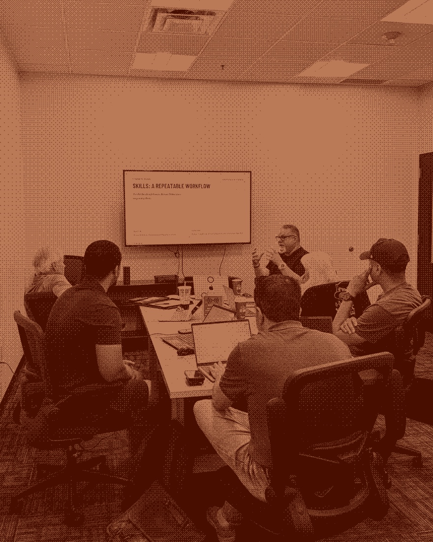 A LaunchReady team training session in progress