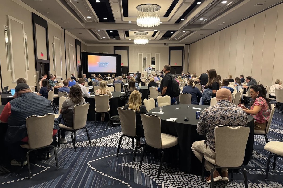 A full keynote room in New Orleans
